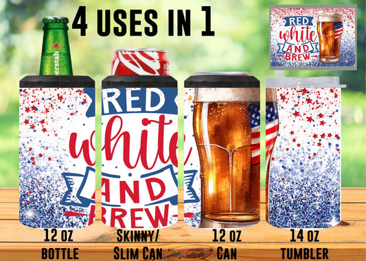 Red, White and Brew