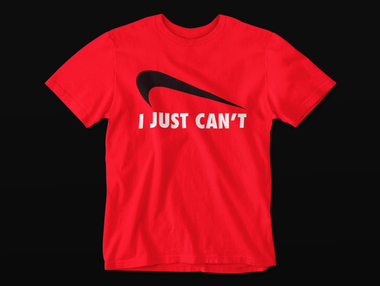 I just can't swoosh