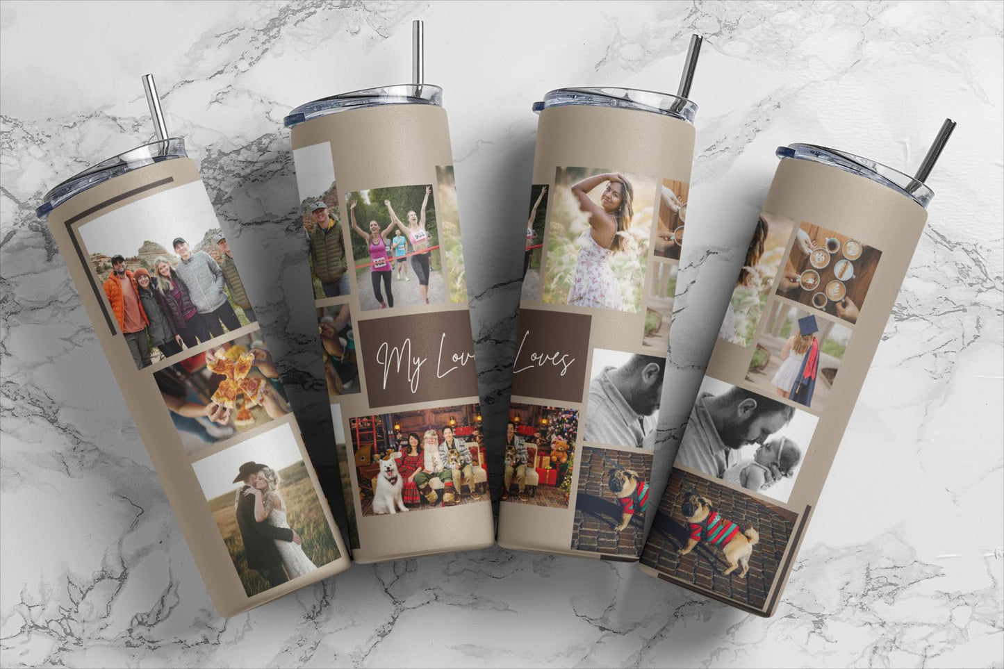Custom 20 oz Skinny Tumbler