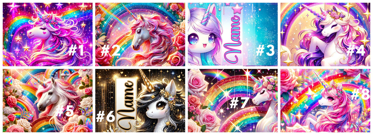Unicorns (multiple variations)