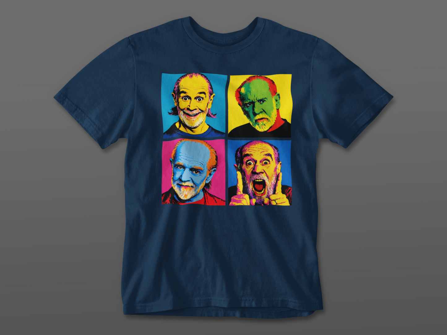 George Carlin - Andy Warhol Style Pop Art