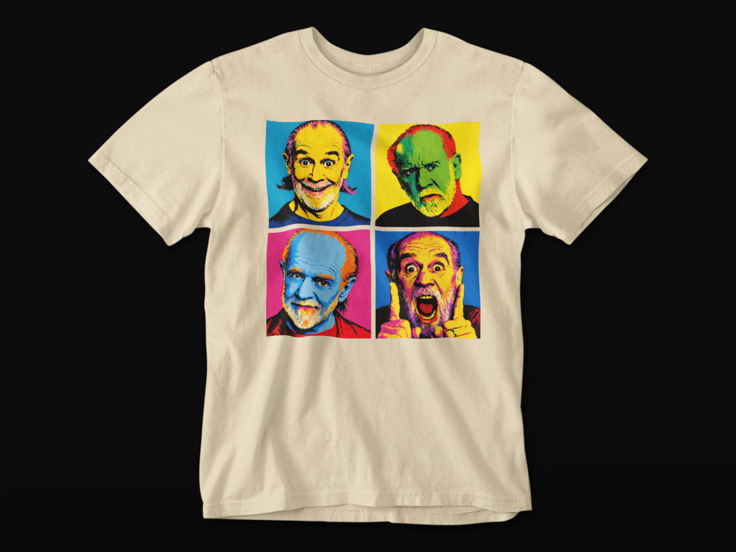 George Carlin - Andy Warhol Style Pop Art