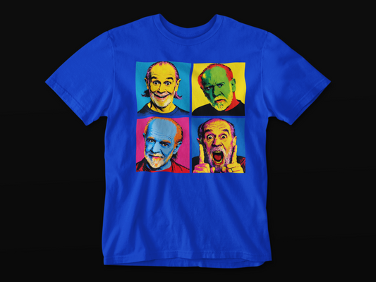 George Carlin - Andy Warhol Style Pop Art