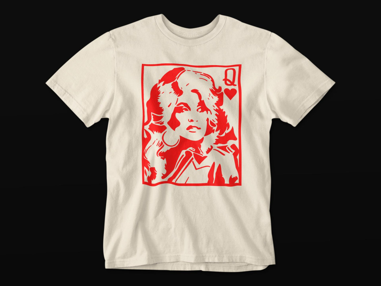 Dolly Parton Queen of Hearts Tshirt