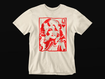 Dolly Parton Queen of Hearts Tshirt