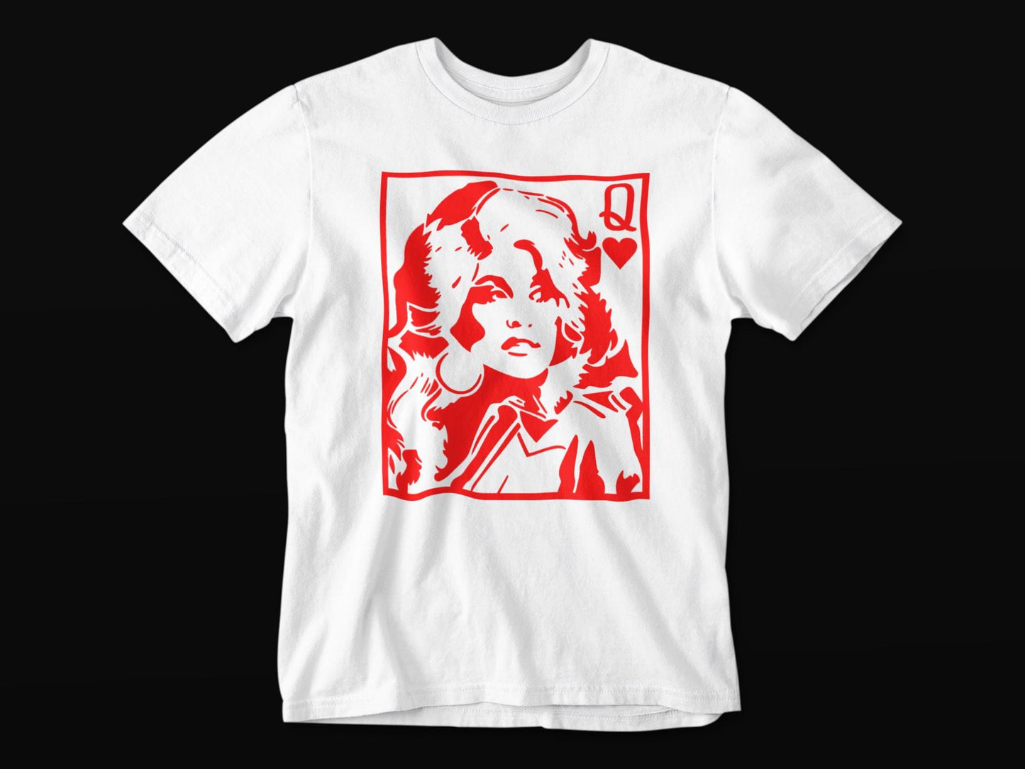 Dolly Parton Queen of Hearts Tshirt