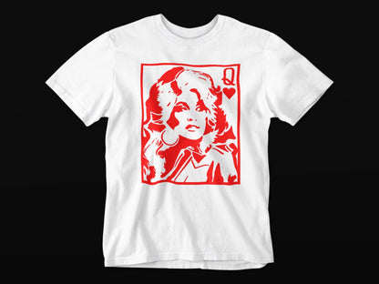Dolly Parton Queen of Hearts Tshirt