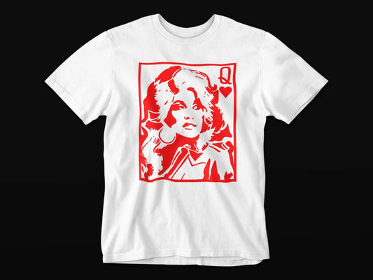 Dolly Parton Queen of Hearts Tshirt