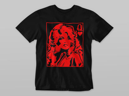 Dolly Parton Queen of Hearts Tshirt