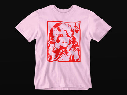 Dolly Parton Queen of Hearts Tshirt